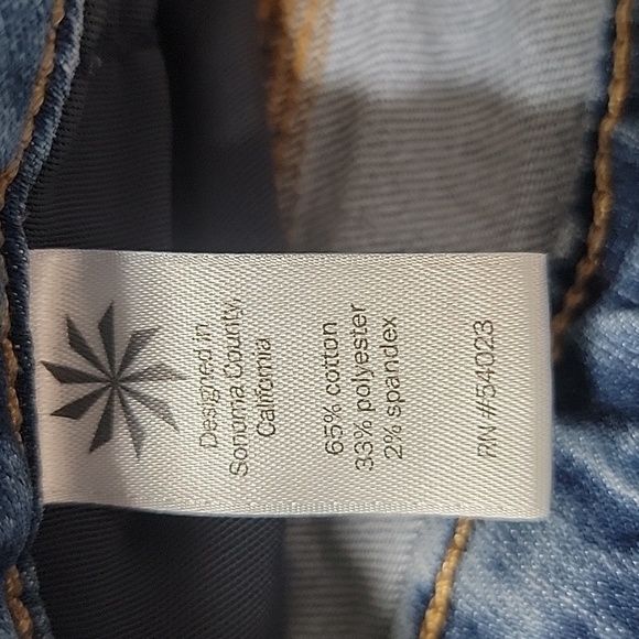 Athleta, Sculptek Skinny Jeans, Size 8T, Good Used Condition. - Picture 13 of 13